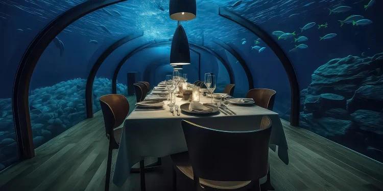 رستوران های زیردریایی مالدیو